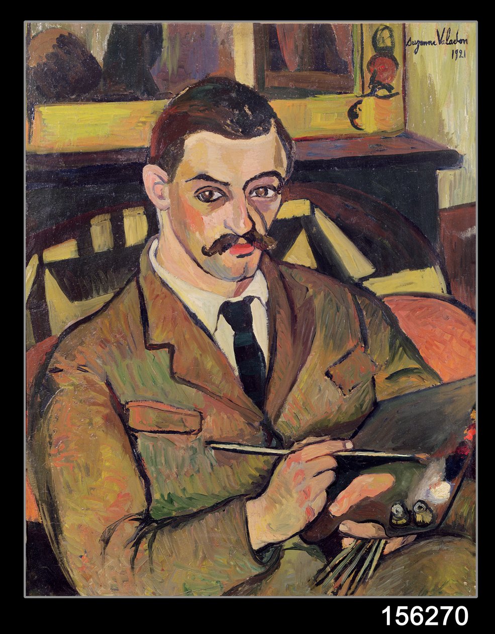 Portræt af Maurice Utrillo (1883-1955) 1921 af Marie Clementine (Suzanne) Valadon