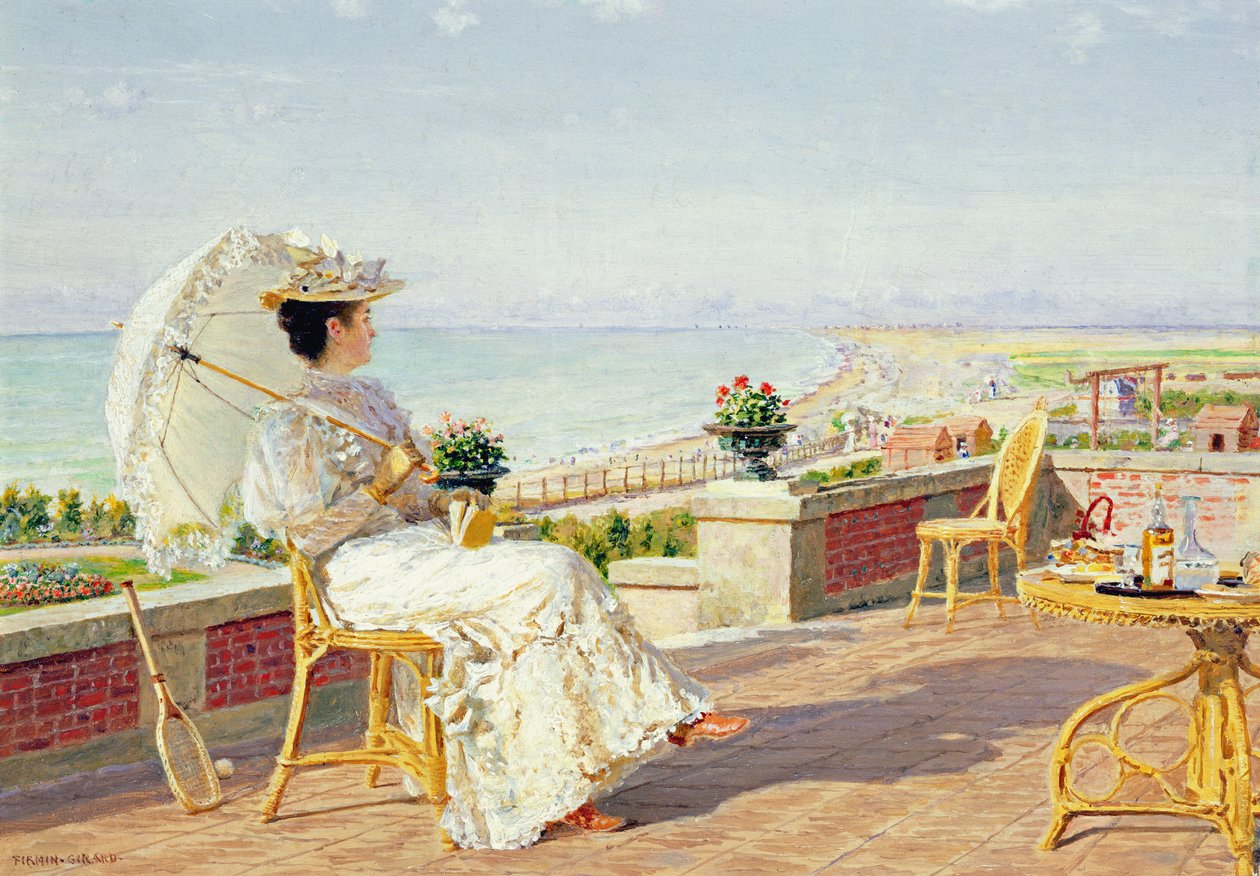 På ferie af Marie Francois Firmin Girard