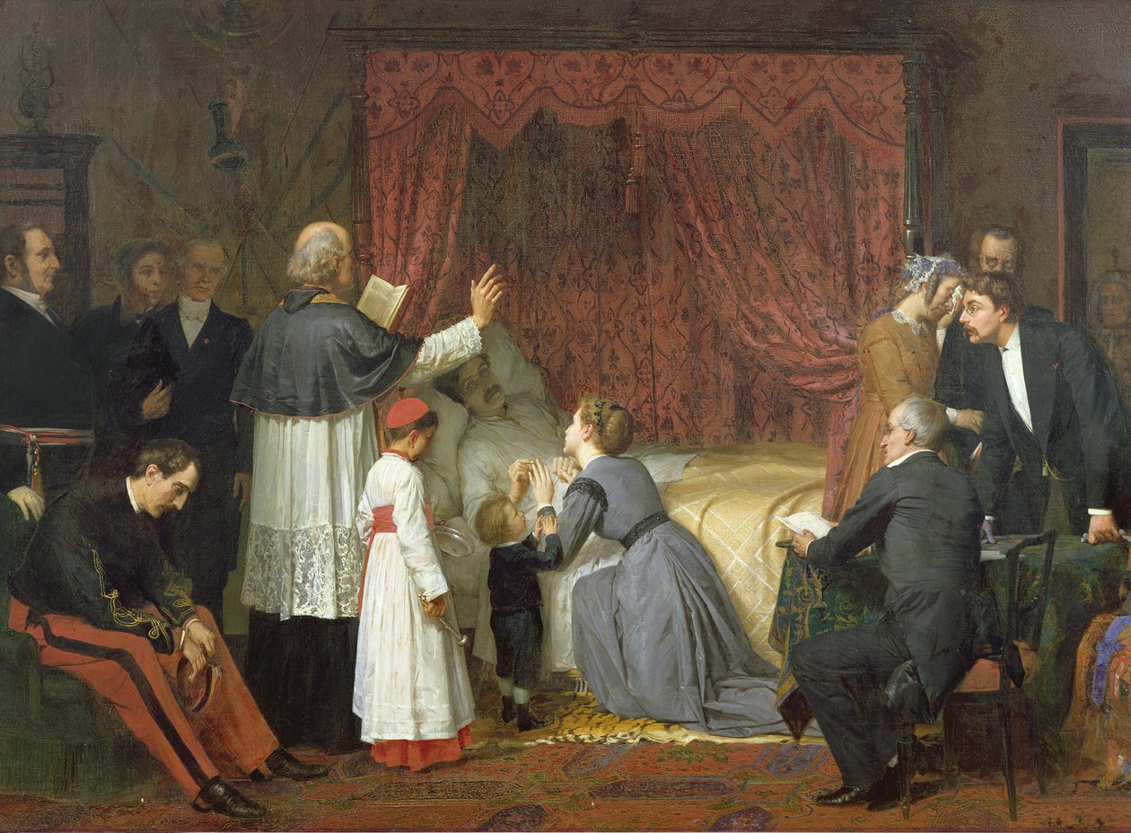 Ægteskab i Extremis af Marie Francois Firmin Girard