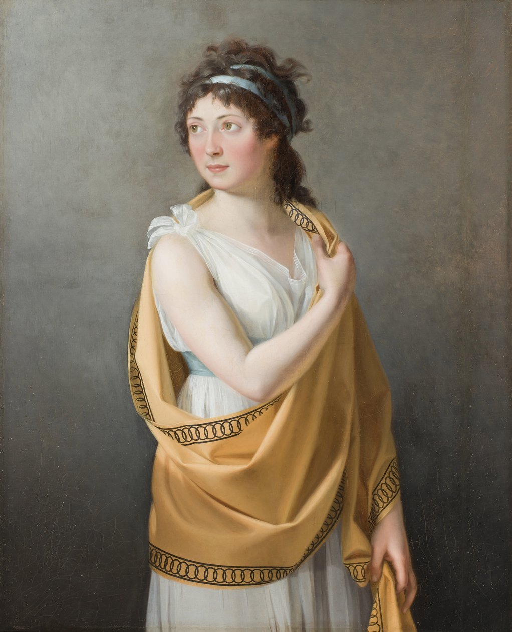 Portræt af en dame, ca. 1799 af Marie Guilhelmine Benoist