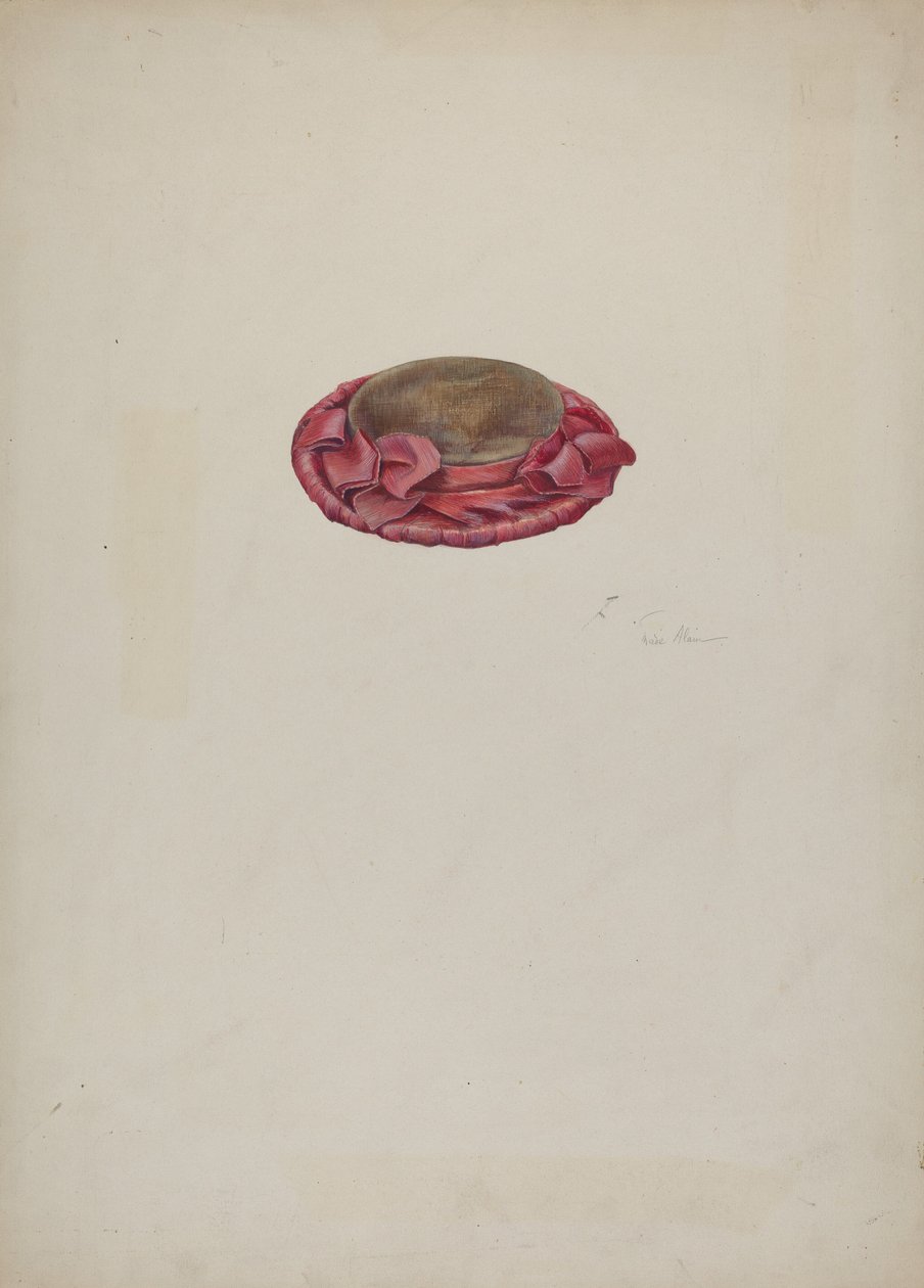 Dukkehat, ca. 1939. af Marie Alain