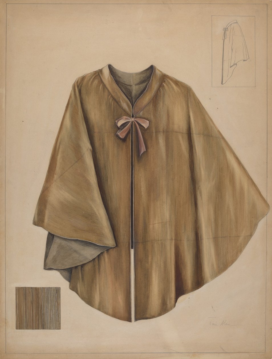 Quaker Cape, ca. 1937. af Marie Alain