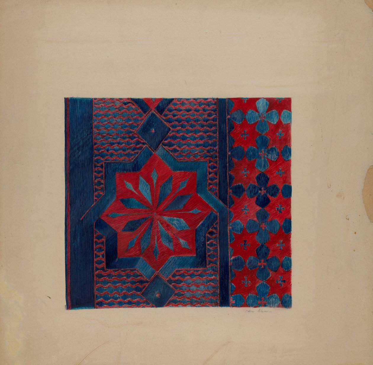 Under klæde, ca. 1938. af Marie Alain
