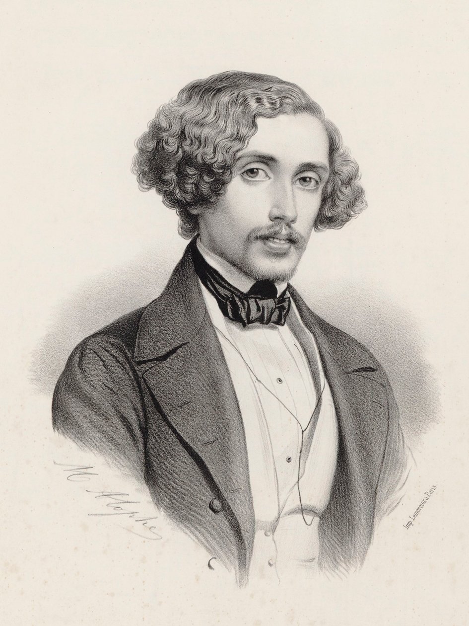 Julius Schulhoff af Alophe af Marie Alexandre Alophe