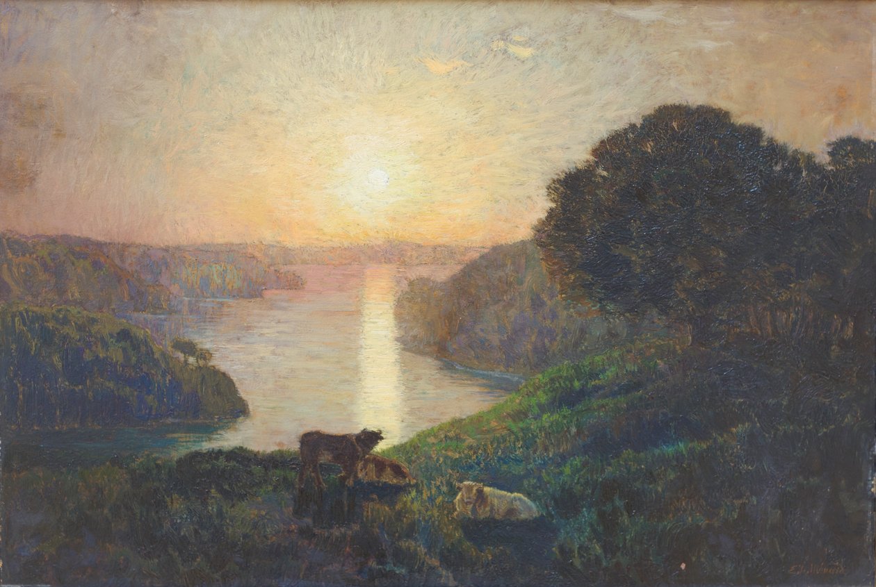 Floden af Marie Auguste Emile Rene Menard