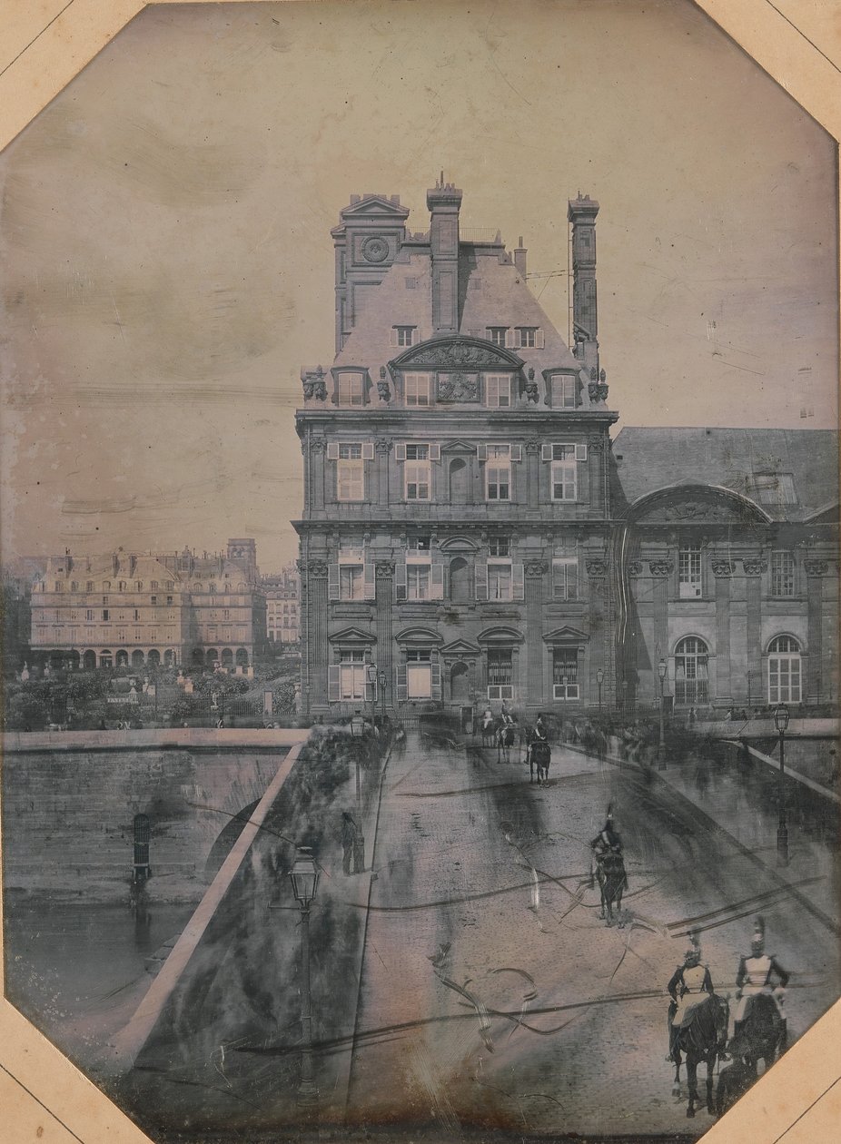 Parade på Pont-Royal, 1. maj 1844 af Marie Charles Isidore Choiselat