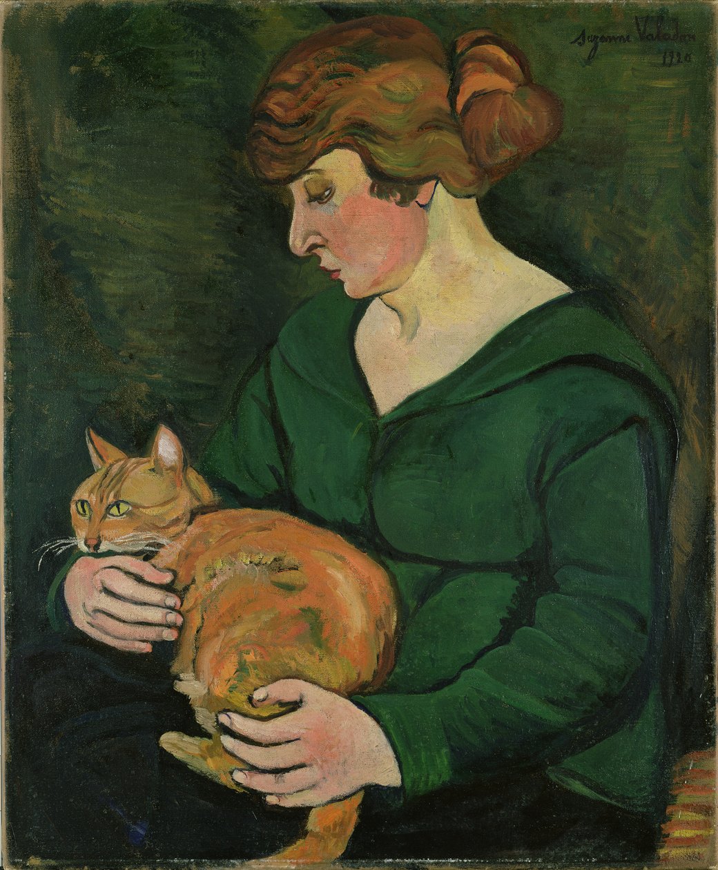 Louison og Raminou, 1920 af Marie Clementine (Suzanne) Valadon