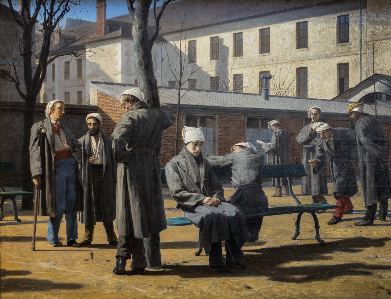 De rekonvalescenter af Marie Francois Firmin Girard