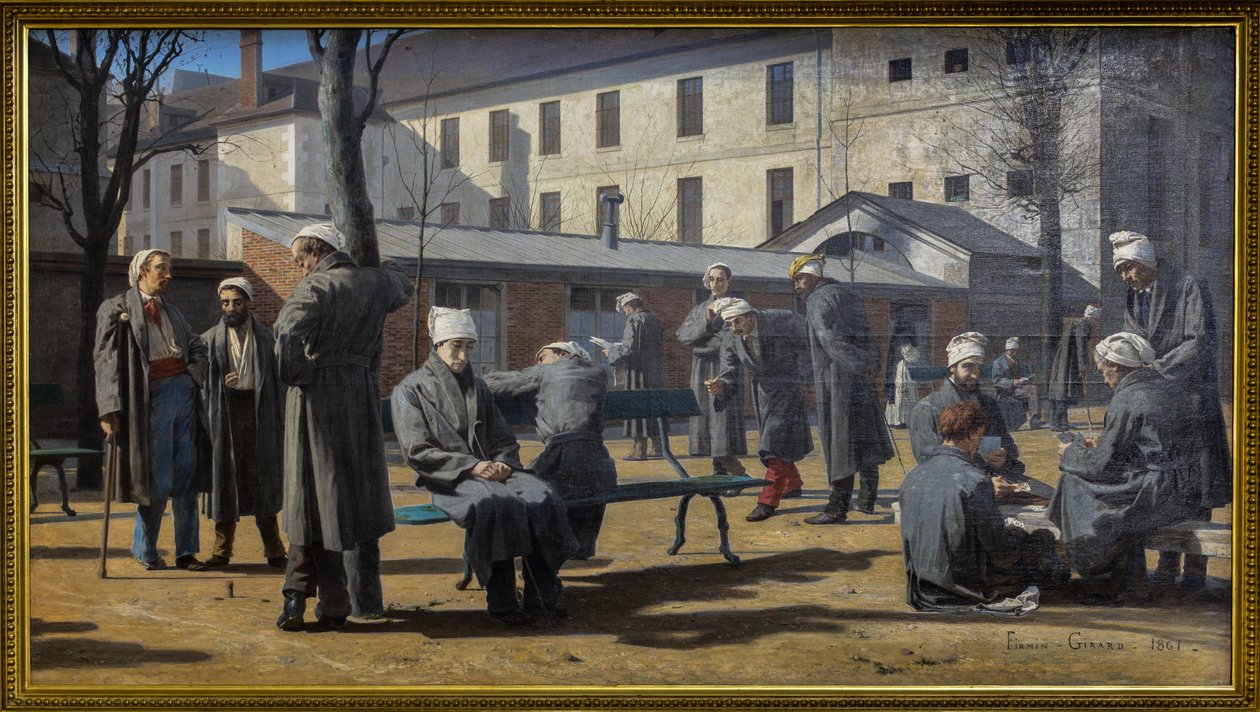 De rekonvalescenter af Marie Francois Firmin Girard