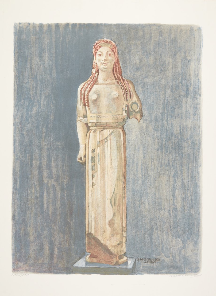 Arkaisk græsk Kore (Athen) af Marie Henriques
