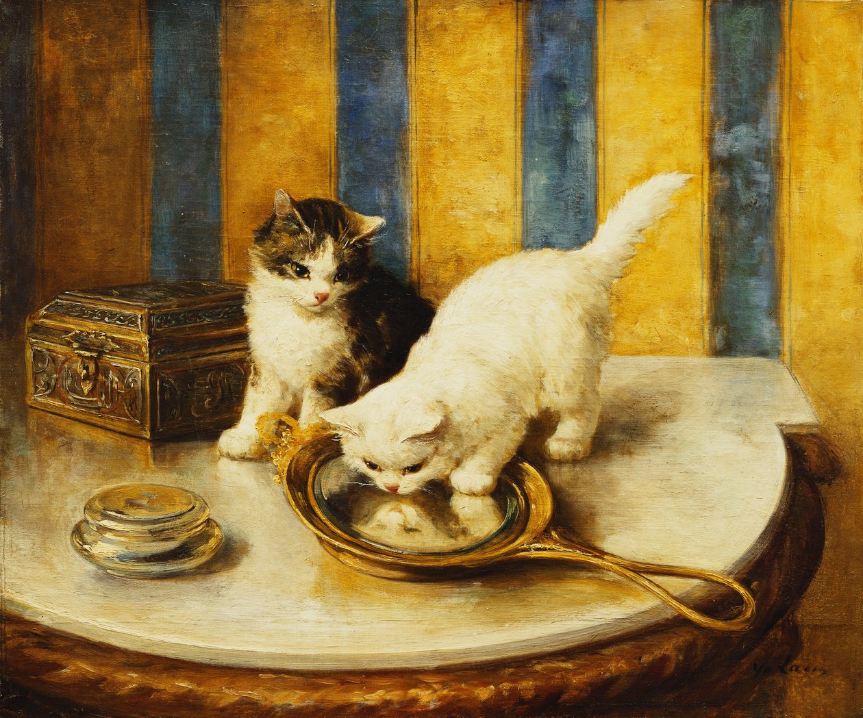 Feline refleksioner af Marie Yvonne Laur