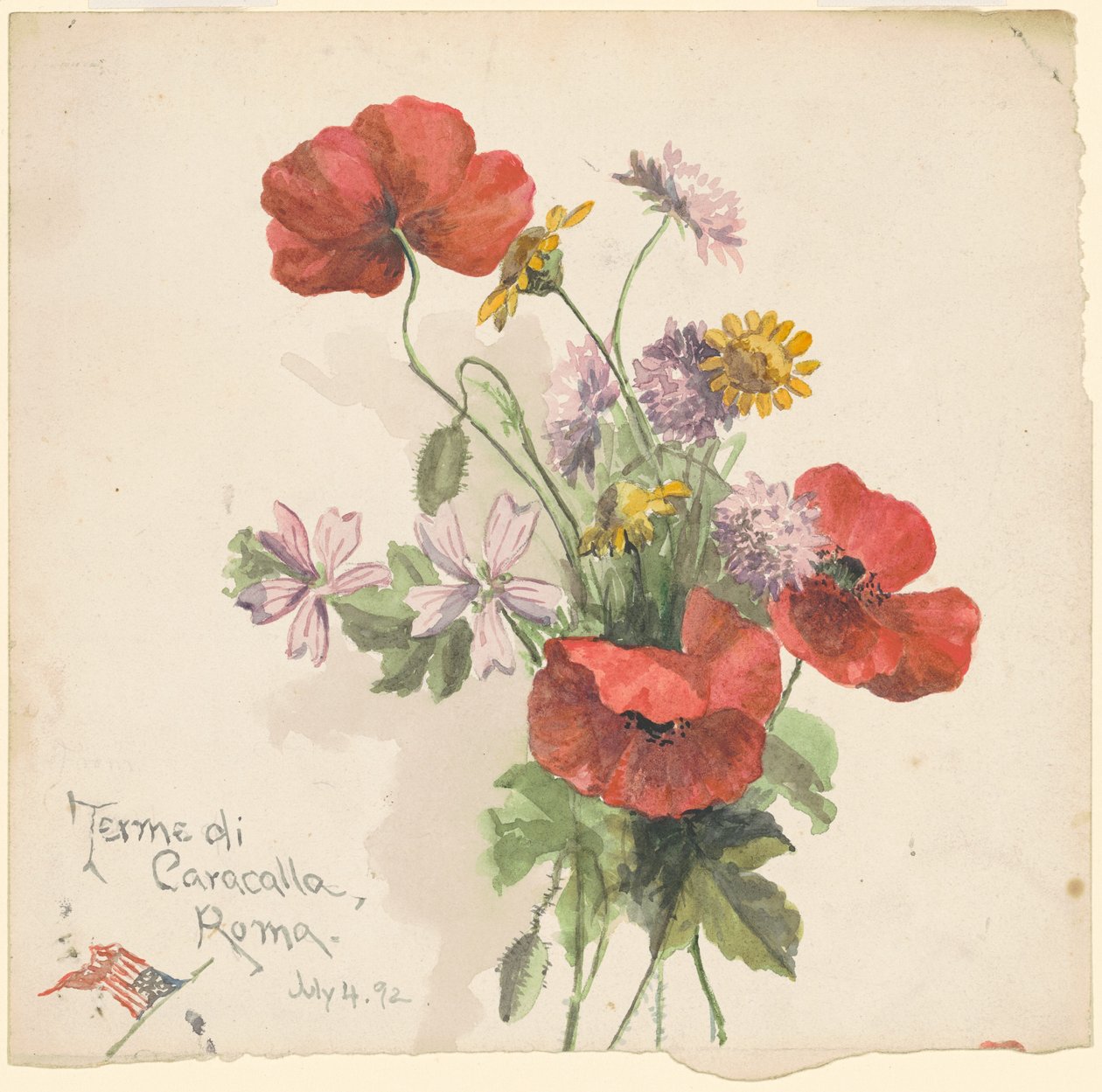 Caracalla-badene, Rom af Marietta Minnigerode Andrews