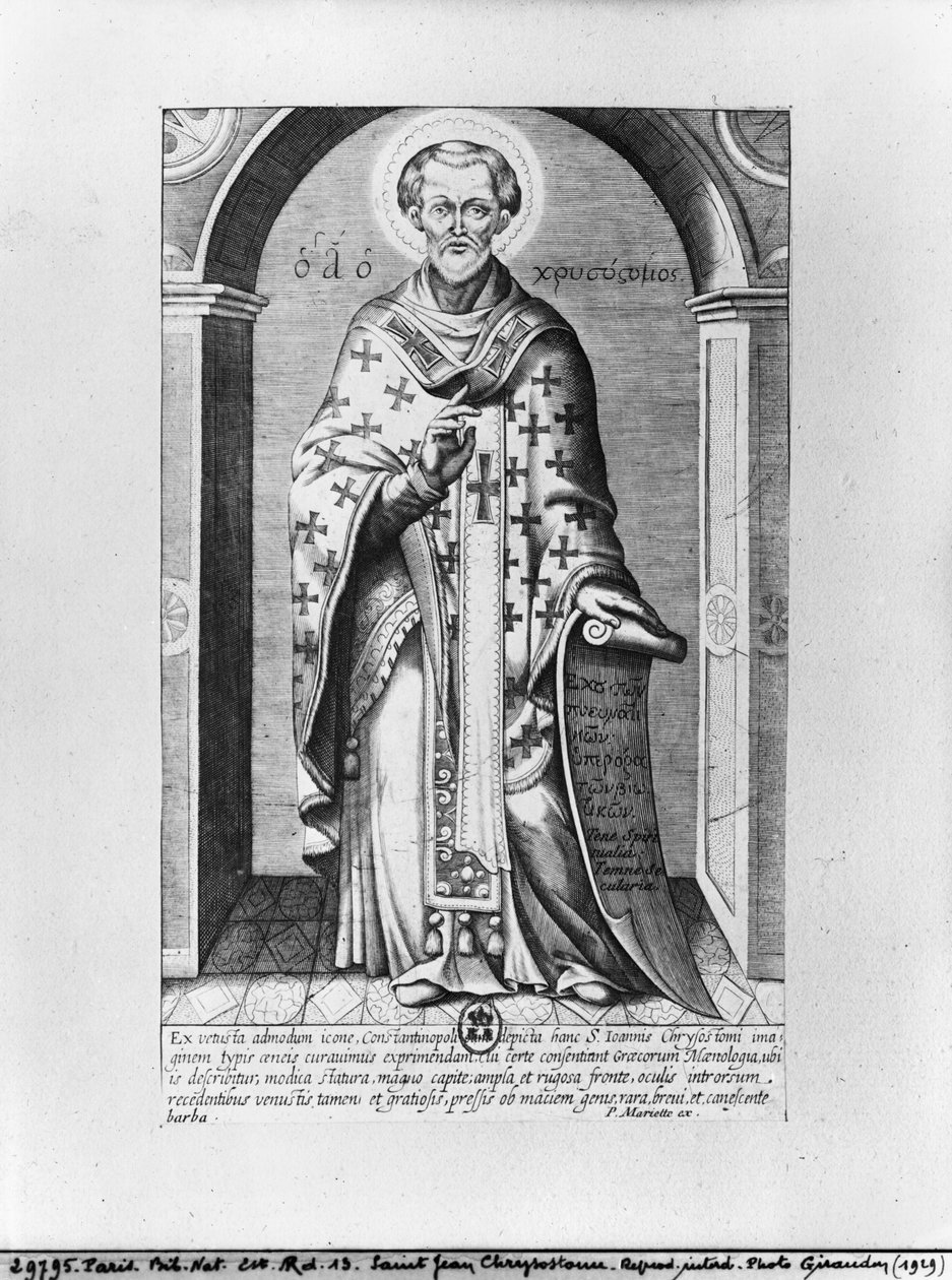Saint John Chrysostome, 17. århundrede af Mariette P.