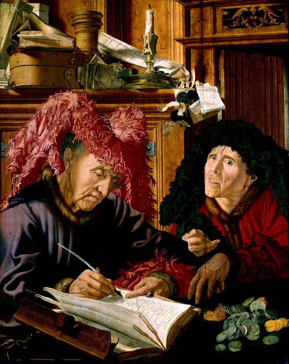 To skatteopkrævere, c.1540 af Marinus van Reymerswaele