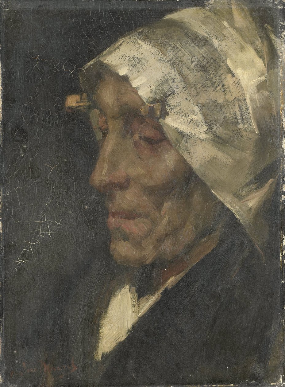 fiskerkone af Marinus van der Maarel