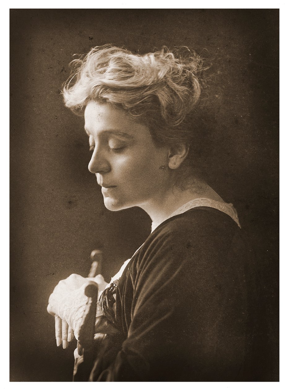 Portræt af Eleonora Duse, ca. 1910 (foto) af Mario Nunes Vais