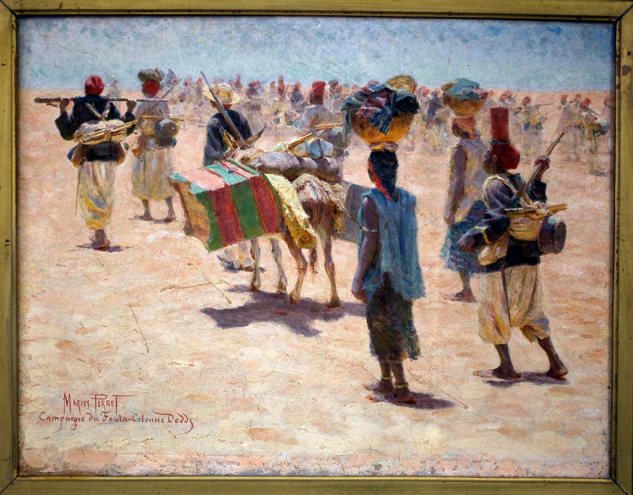 De senegalesiske skytter, ca. 1890 af Marius Perret