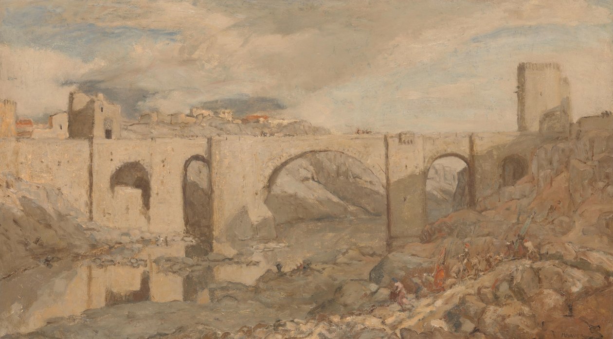 Bro nær Toledo af Marius Bauer