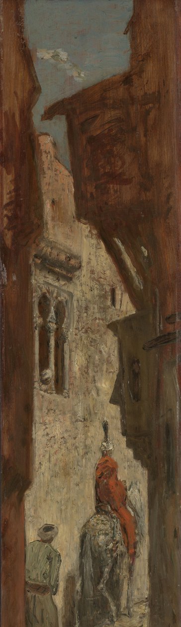 Orientalsk gade af Marius Bauer