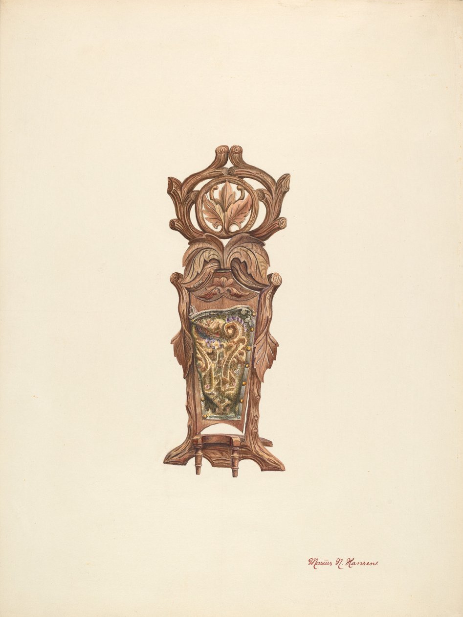 Støvlejack & Slipper-holder, ca. 1940. af Marius Hansen