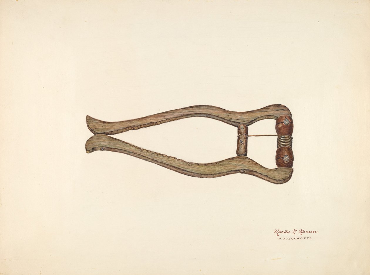 Bootjack, ca. 1938. af Marius Hansen
