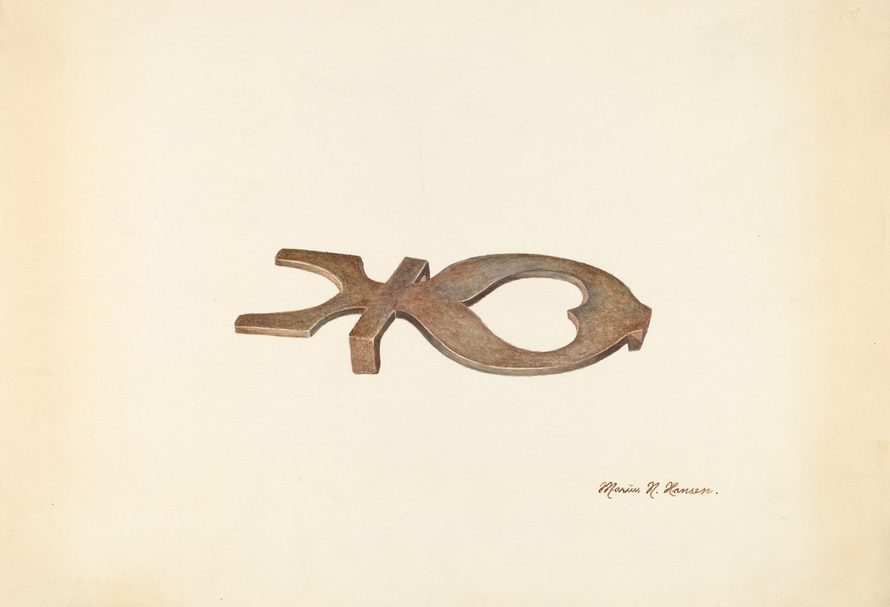 Bootjack, ca. 1938. af Marius Hansen