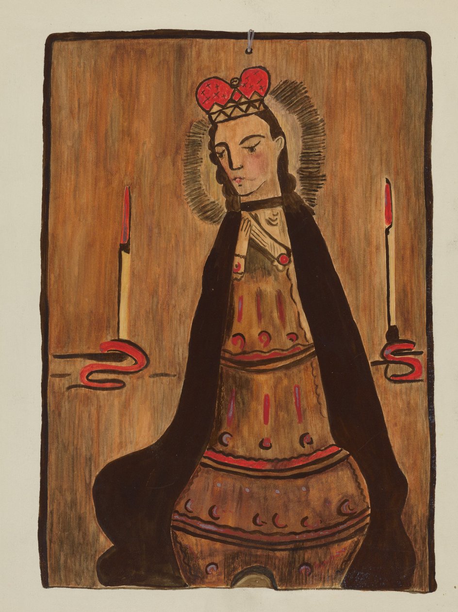Altertavle, ca. 1937. af Marjery Parish