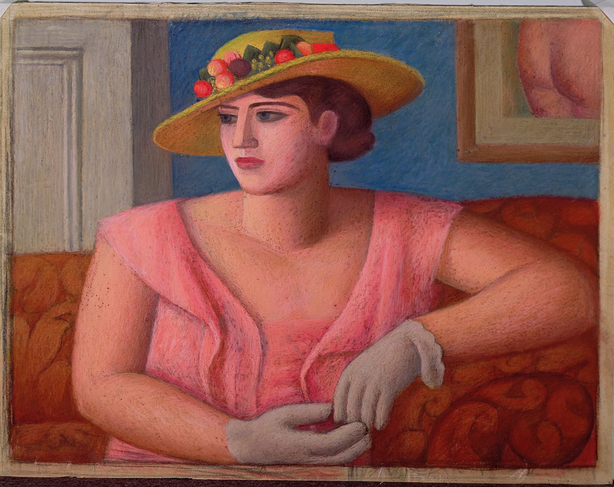 Portræt af Marjorie Gertler, 1933 af Mark Gertler