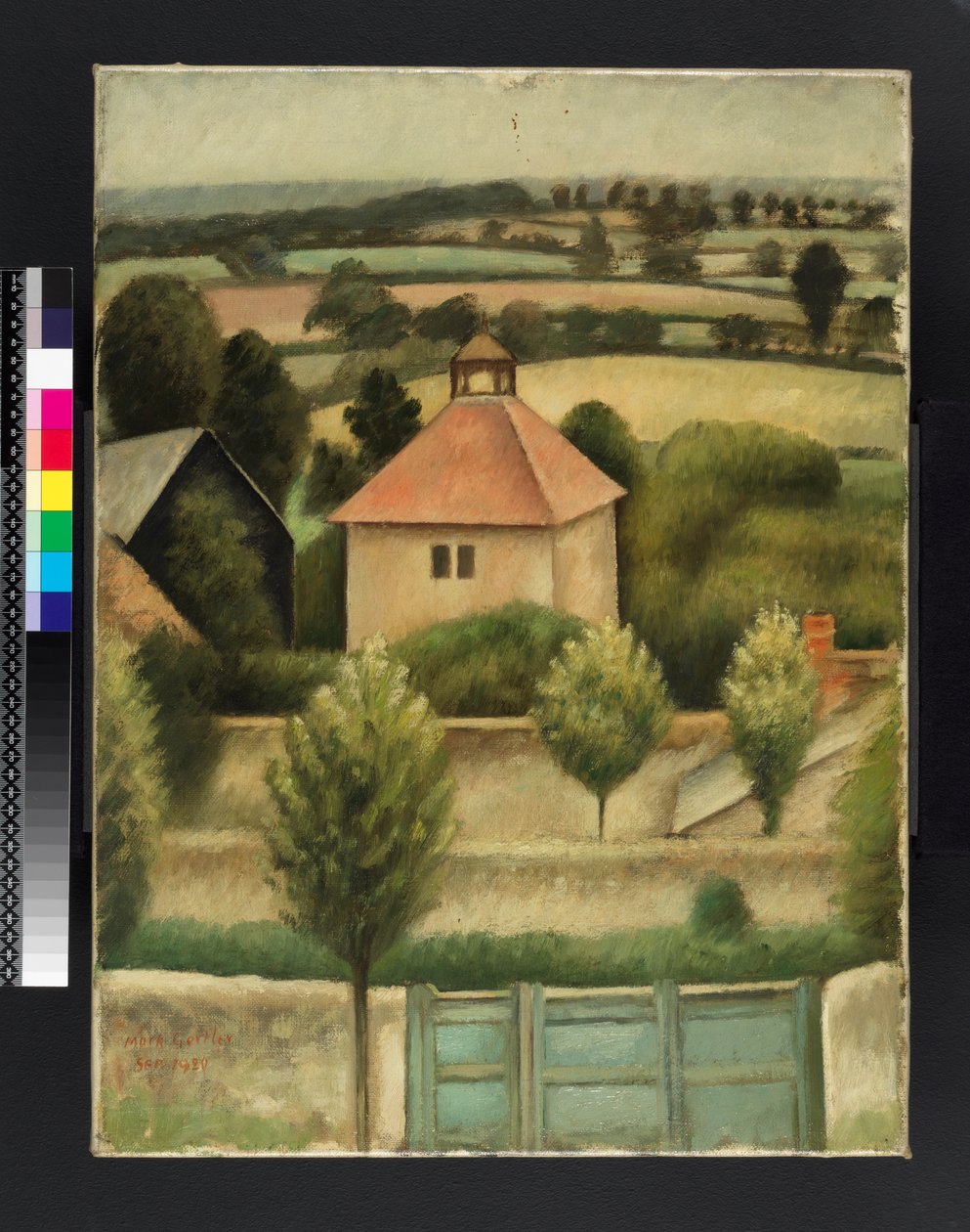 Duehuset, 1920 af Mark Gertler