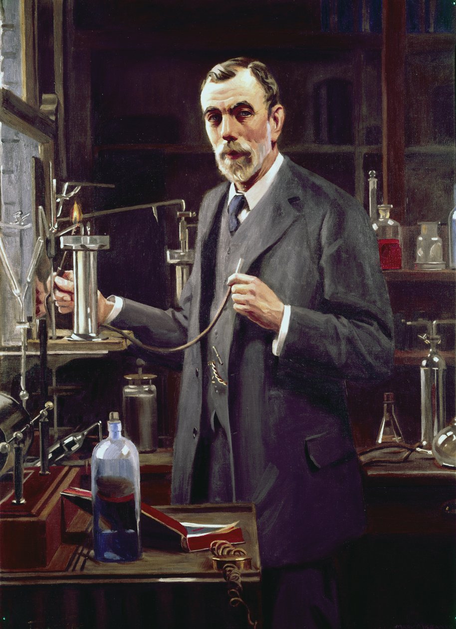 Sir William Ramsay (1852-1916) 1913 af Mark Richard Milbanke