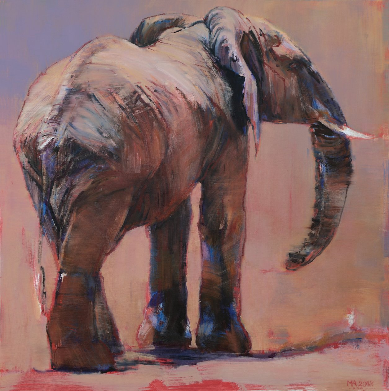 Bag, Loisaba, 2018 af Mark Adlington