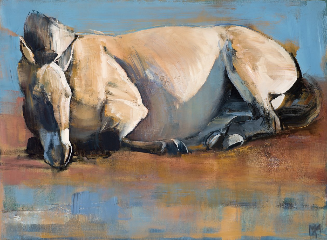 Blue Sky Day, (Przewalski), 2014, af Mark Adlington