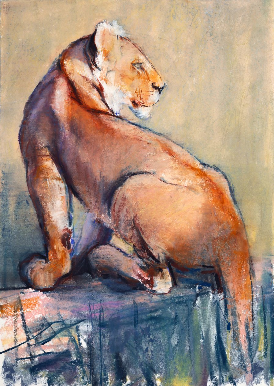 Logsæde, 2019 af Mark Adlington