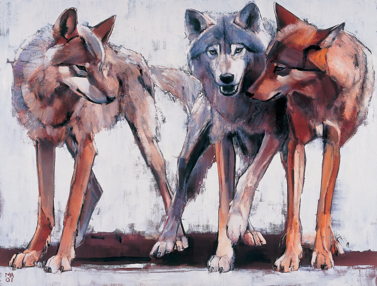 Pack Leaders, 2001 af Mark Adlington