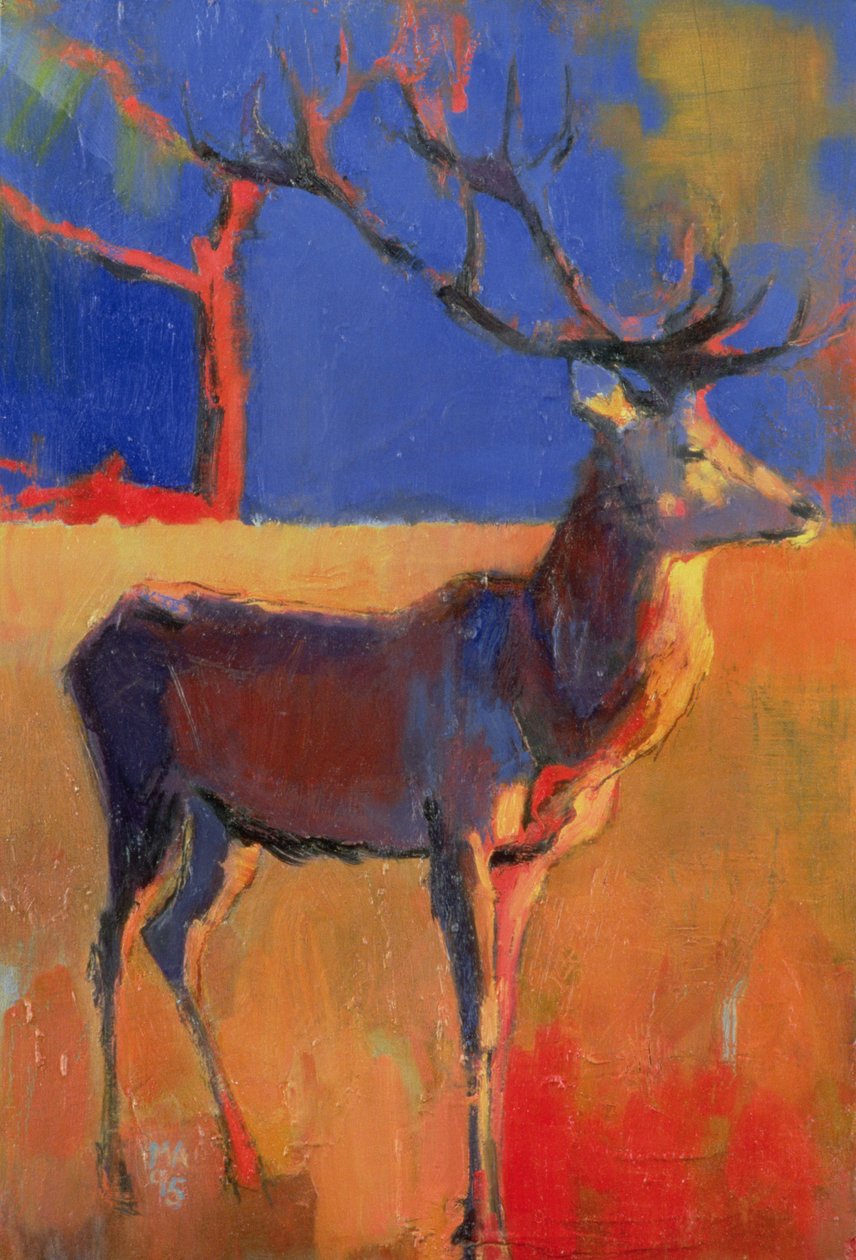 Det røde træ, 1995 af Mark Adlington