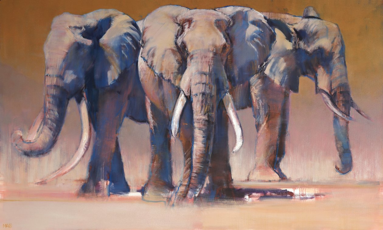 Tre, 2018 af Mark Adlington