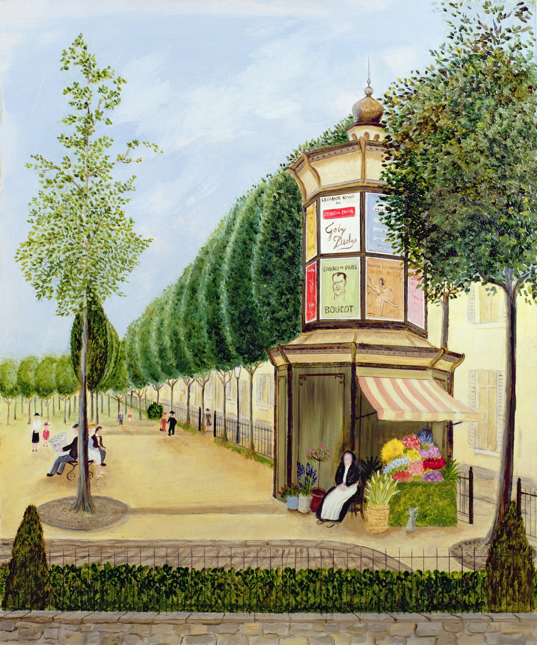 Place de Clichy, Paris af Mark Baring