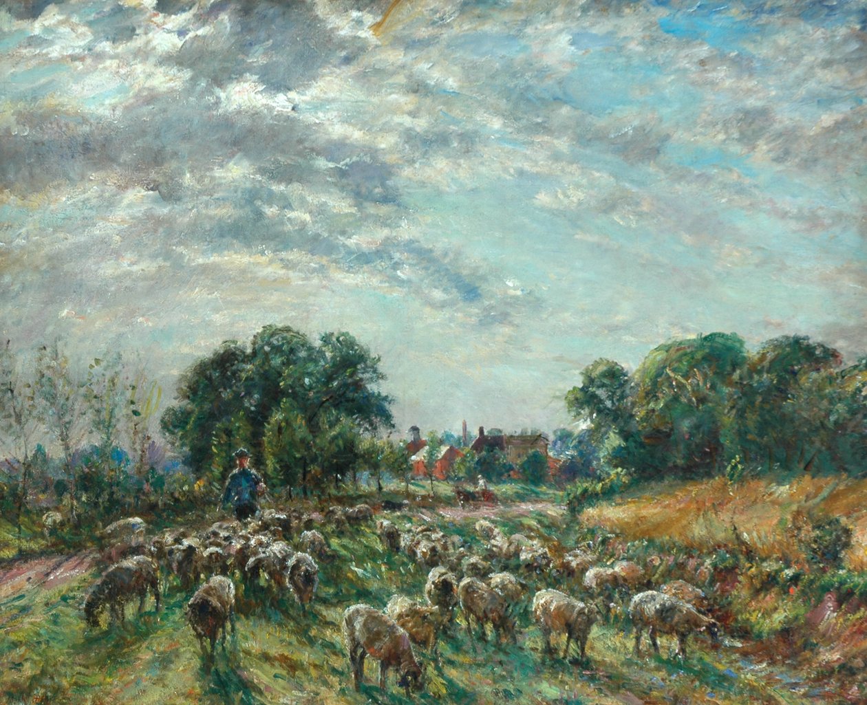Vejen til Hatfield Heath, ca. 1900 af Mark Fisher