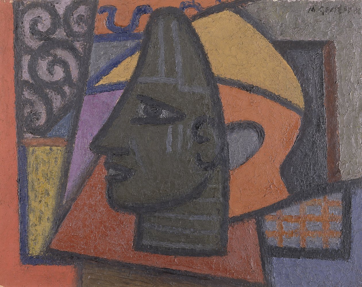 Design med Benin Head af Mark Gertler