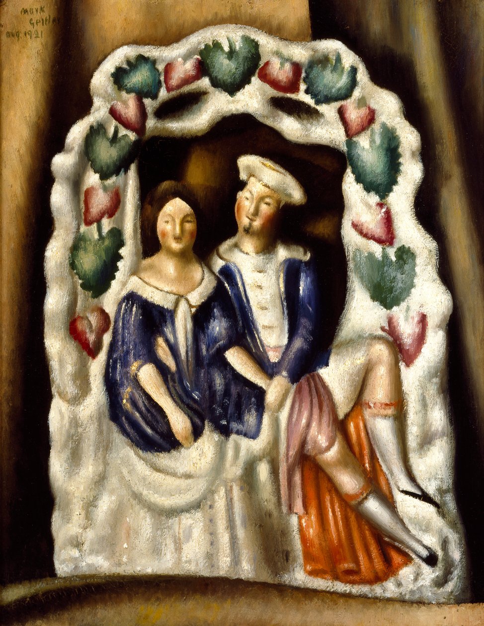 Staffordshire Group, 1921 af Mark Gertler