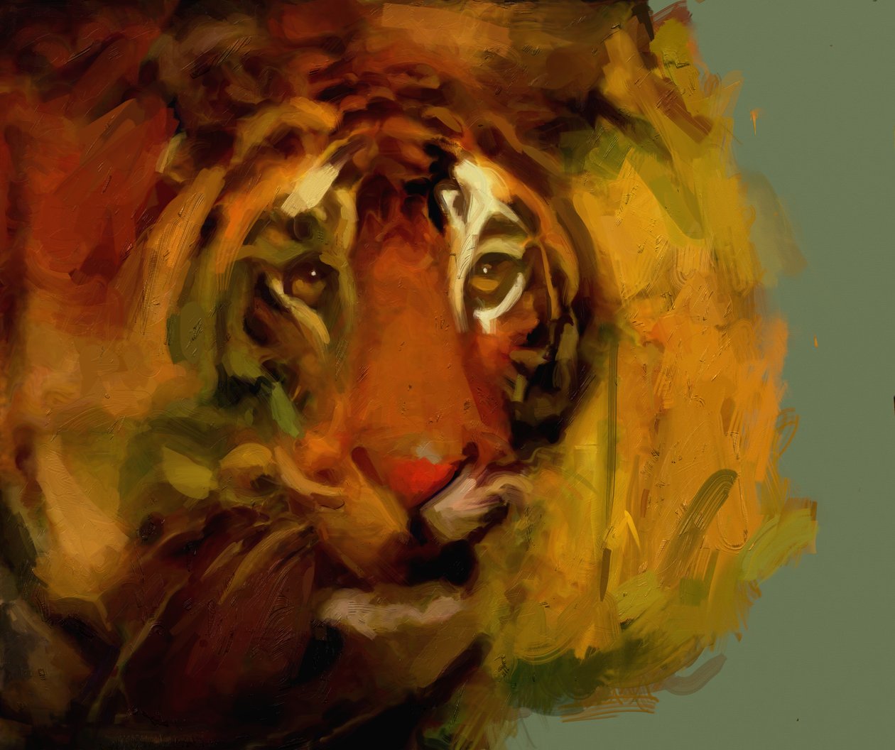 tiger af Mark Gordon