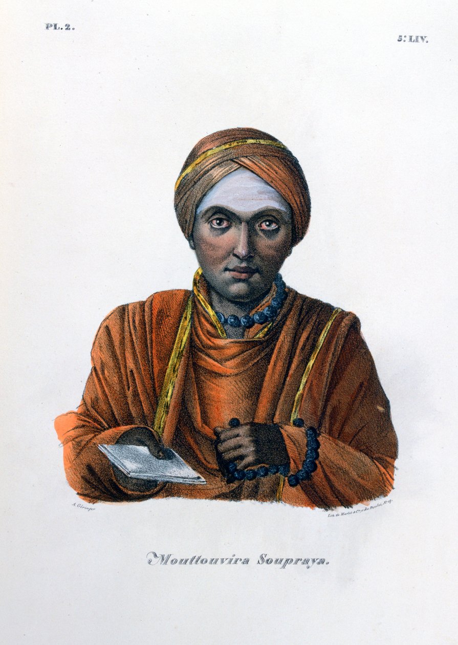 Mouttouvira Soupraya, 1828 af Marlet et Cie