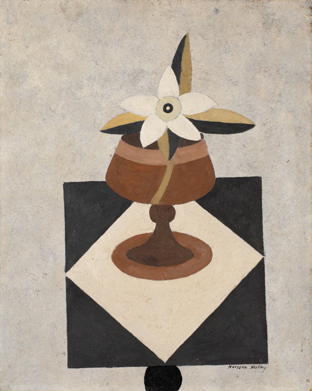 Blomsterstykke af Marsden Hartley