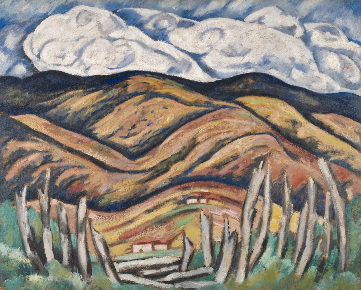 Det sidste af New England - begyndelsen af New Mexico af Marsden Hartley