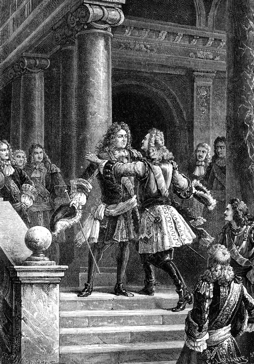 Møde mellem marskal Villars og prins Eugène af Savoyen i Rastadt, 1898 af Marshal Villars