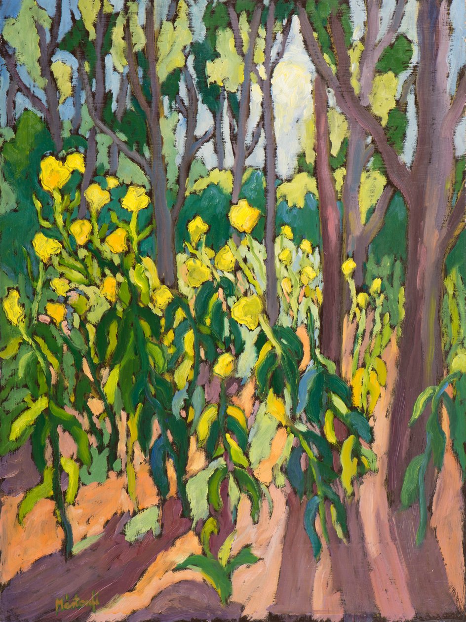 Ambassadors of Light [2011] 80*60 cm, olie på bord af Marta Martonfi Benke