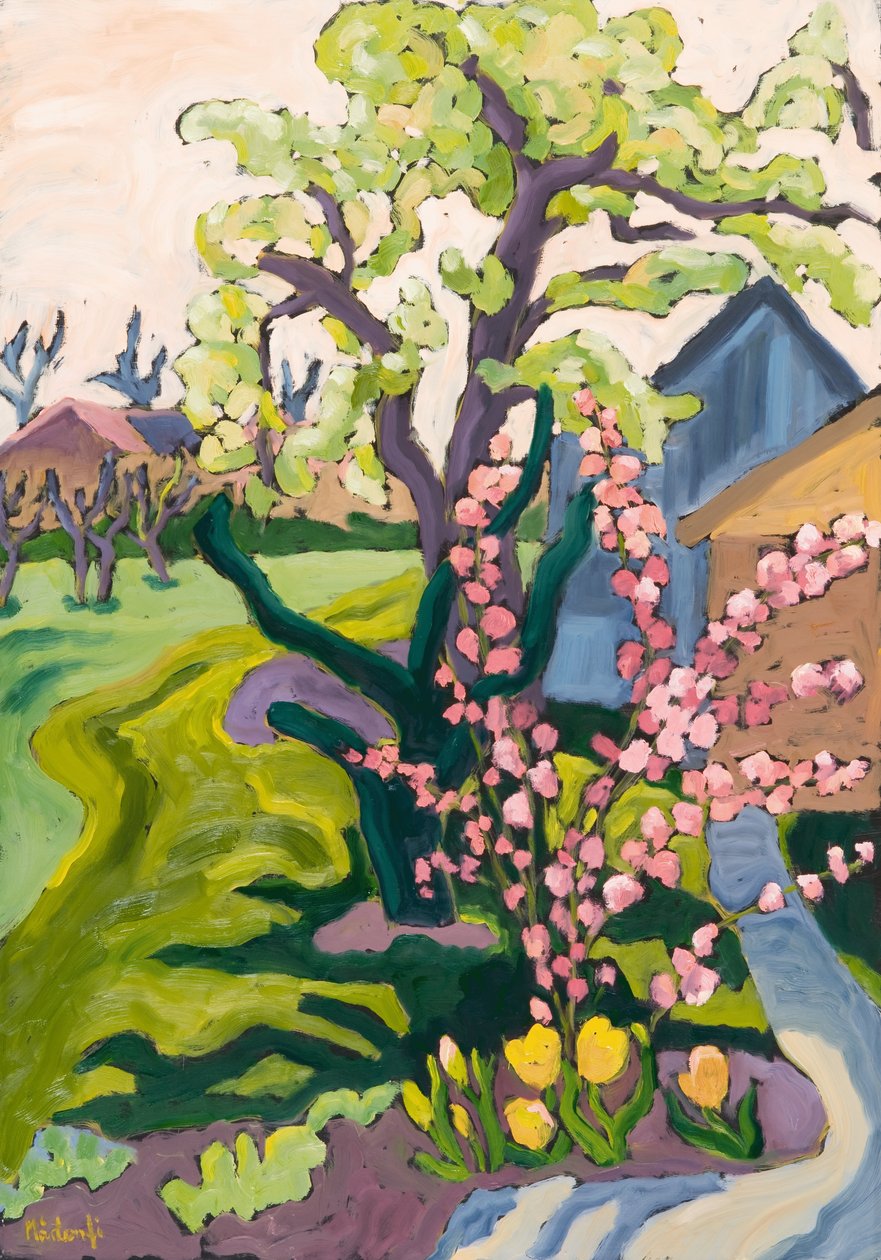 Garden in Dusk Light, 2006 af Marta Martonfi Benke
