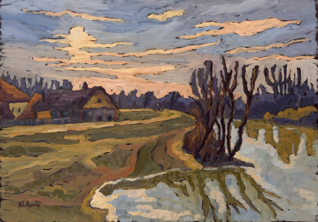Road into Dusk, 2004 af Marta Martonfi Benke