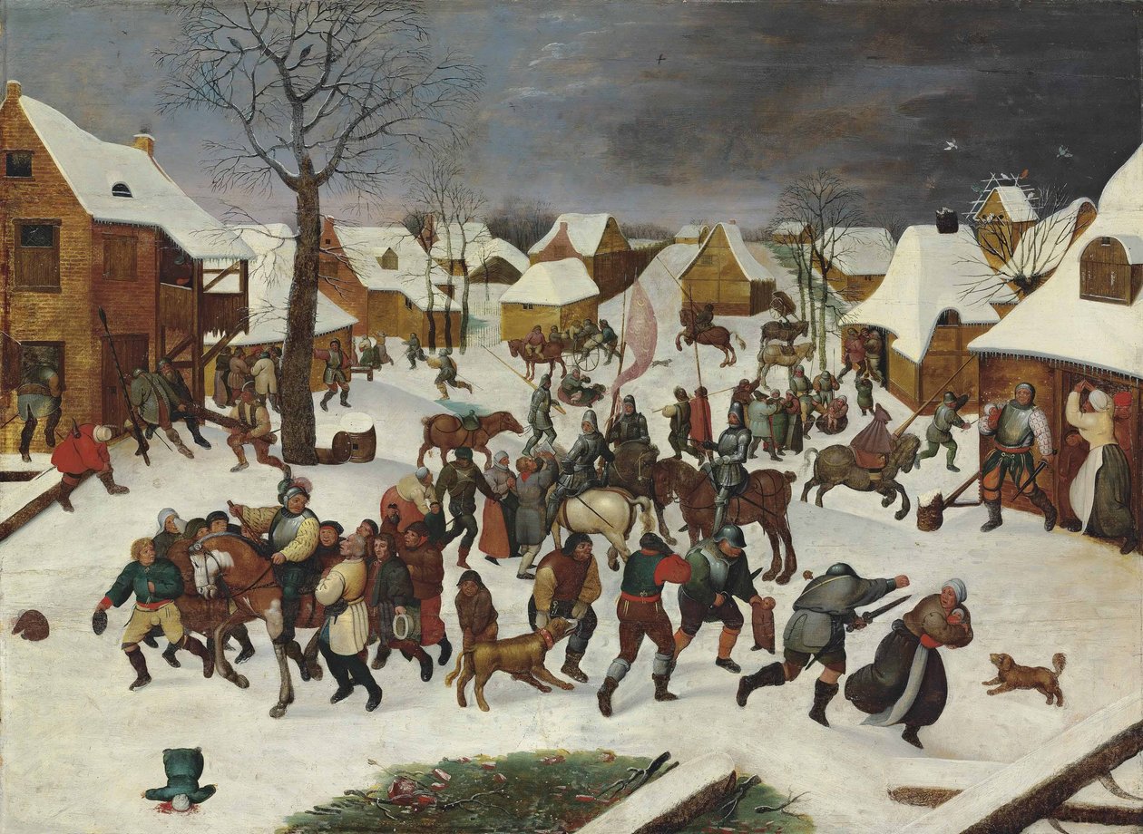 Massakren på de uskyldige af Marten van Cleve
