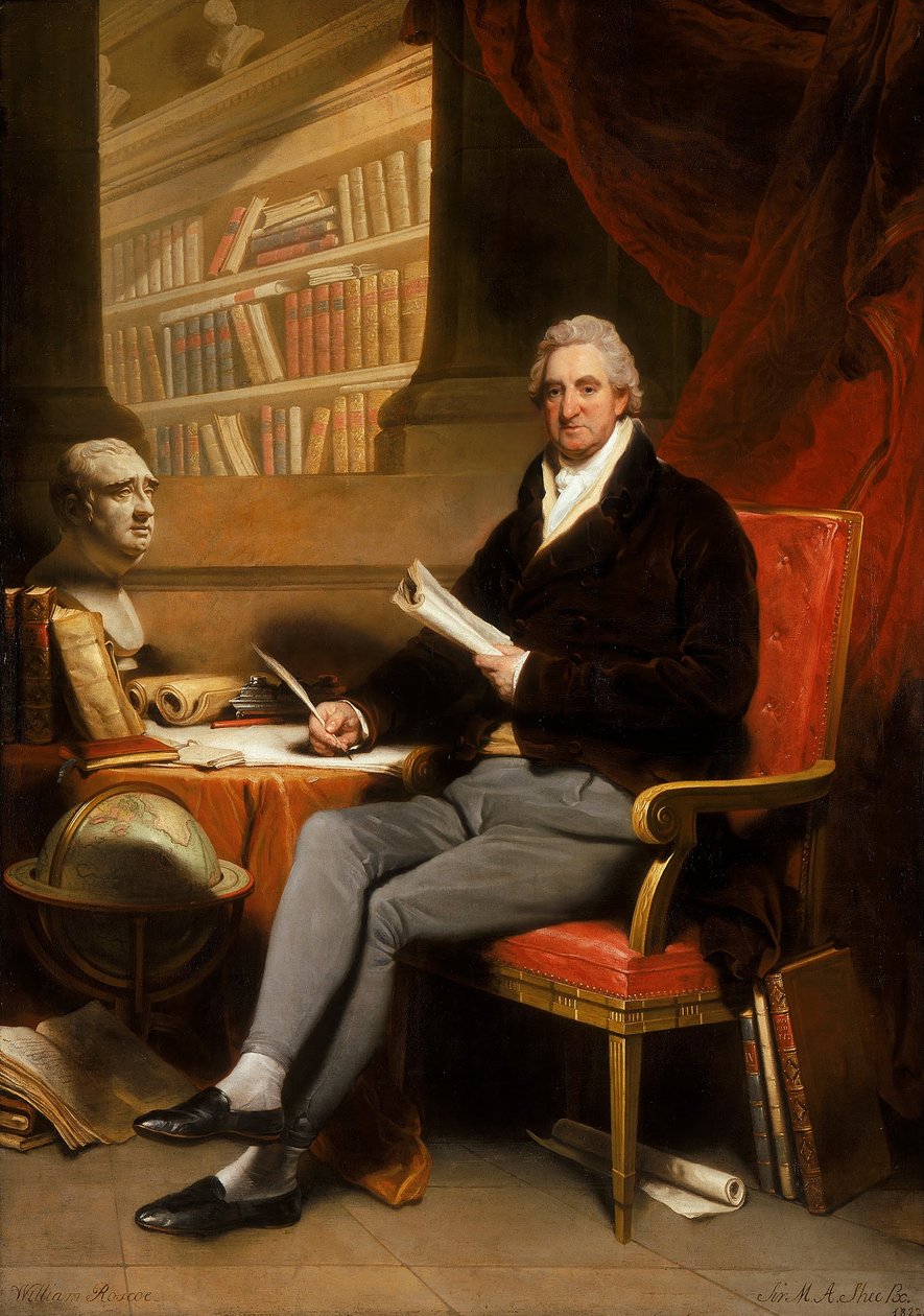 William Roscoe af Martin Archer Shee
